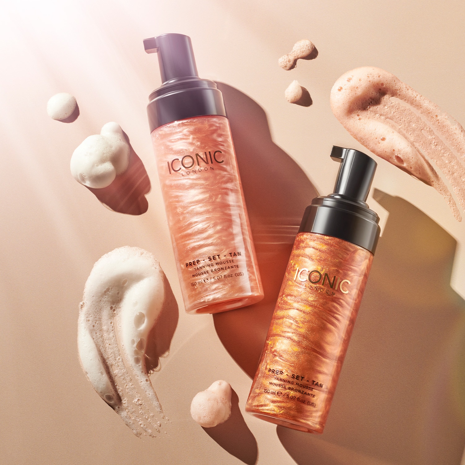 PREP SET TAN MOUSSE BY ICONIC LONDON (MOUSSE BRONCEADOR PARA ROSTRO)